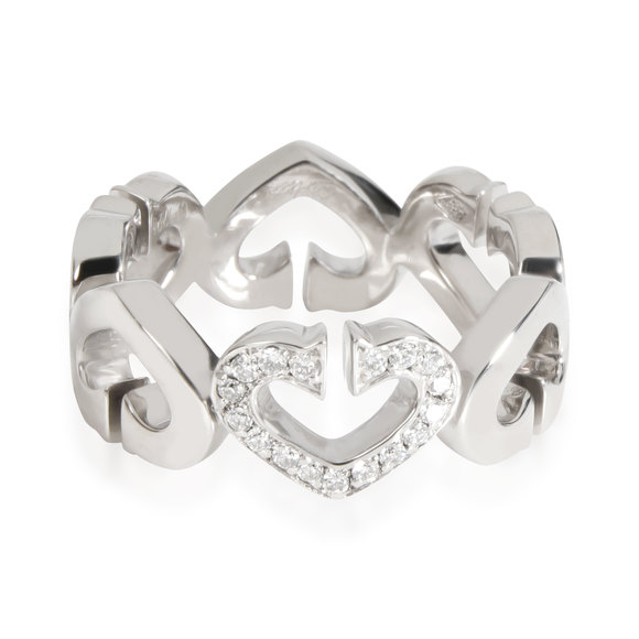 Cartier Jewelry - Cartier C Heart de Cartier Ring (White Gold)